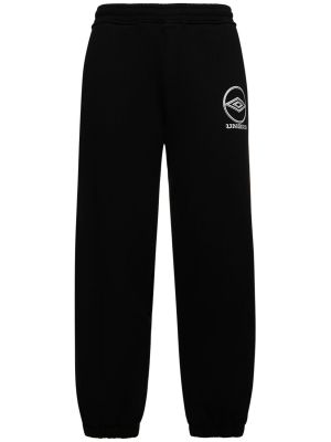 Bavlněné sportovní kalhoty Umbro černé