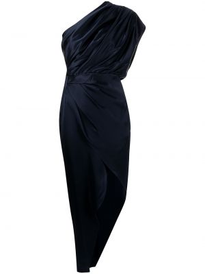 Sukienka asymetryczna Michelle Mason, niebieski