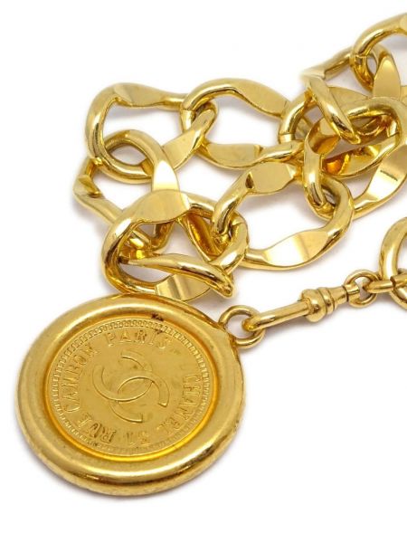 Pasek Chanel Pre-owned złoty