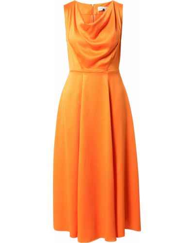 Μίντι φόρεμα Closet London πορτοκαλί