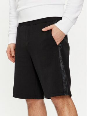 Shorts de sport Calvin Klein noir