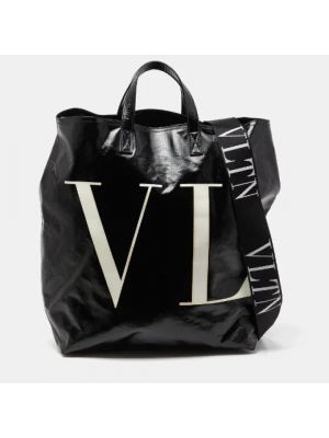 Shopperka Valentino Vintage czarna