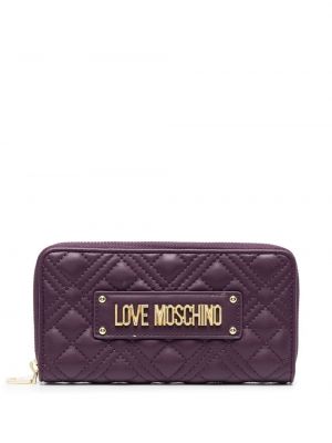 Zip lommebok Love Moschino lilla