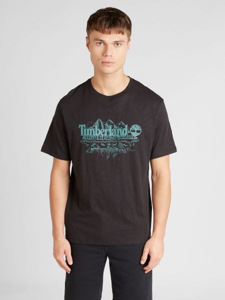 Marškinėliai Timberland juoda