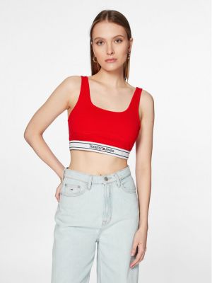 Top Tommy Jeans rot