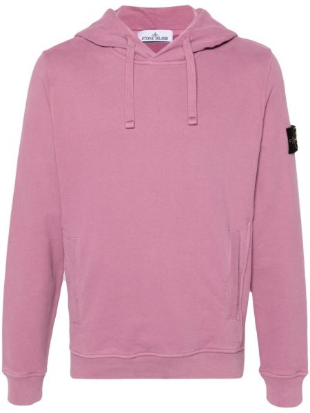 Puuvilla collegepaita Stone Island pinkki