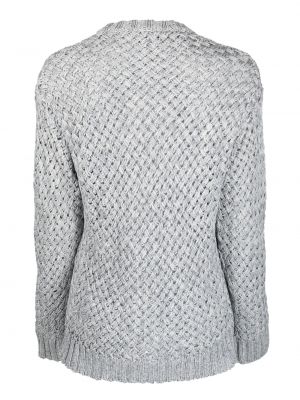 Pull en tricot Koché gris