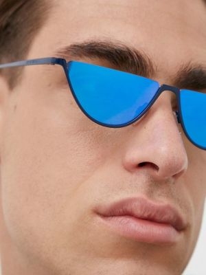 Sluneční brýle Emporio Armani modré