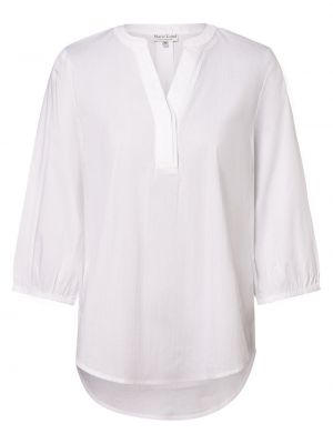 Biała bluzka bawełniana Marie Lund