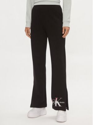 Sportovní kalhoty Calvin Klein Jeans černé