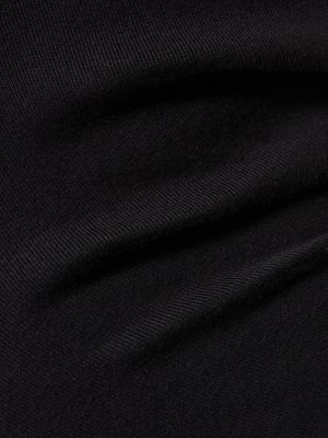 Βαμβακερή μάξι φόρεμα Alexander Wang μαύρο