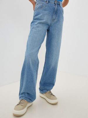 Широкие джинсы Whitney, голубые