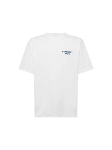 Koszulka z okrągłym dekoltem Carhartt Wip biała