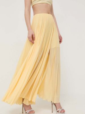 Długa spódnica Patrizia Pepe żółta