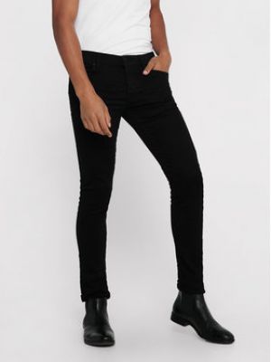Jeans skinny slim Only & Sons noir