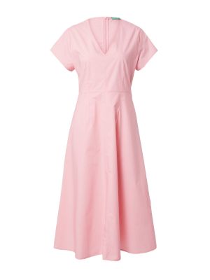 Robe mi-longue United Colors Of Benetton rose