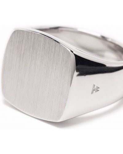 Saténový prsten Tom Wood stříbrný