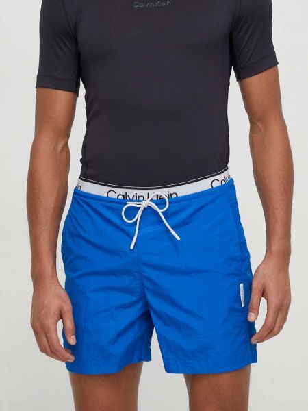 Панталон Calvin Klein Performance синьо