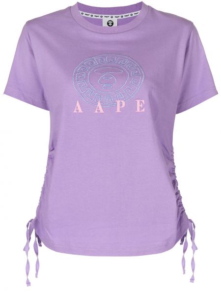 T-shirt Aape By *a Bathing Ape® lila