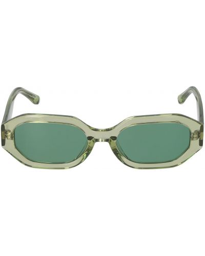 Слънчеви очила The Attico зелено
