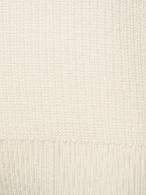 Šilkinis vilnonis megztinis Tom Ford balta