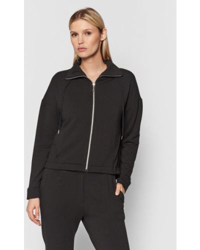Triumph Pulóver Thermal 10209582 Fekete Relaxed Fit