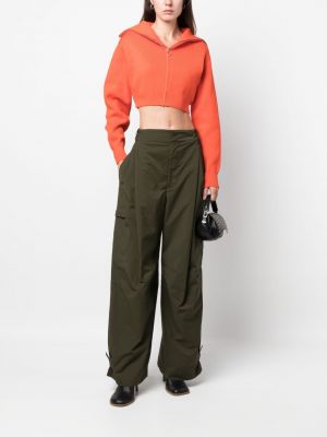 Pullover mit print Marant Etoile orange