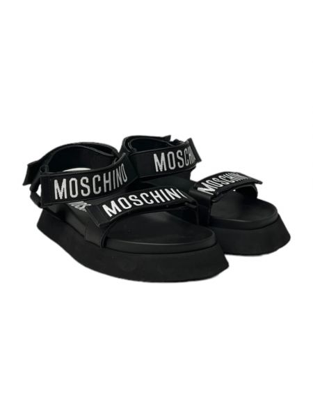 Sandały trekkingowe Moschino czarne