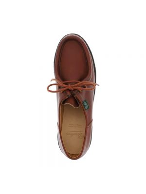 Zapatos derby de cuero Paraboot marrón