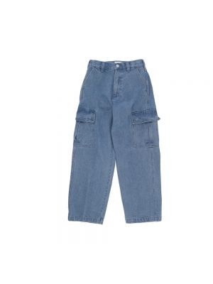 Streetwear bootcut jeans Obey blau