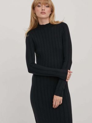 Mini šaty Abercrombie & Fitch černé