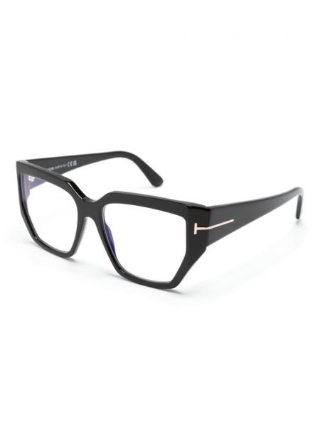 Lunettes de vue à motif géométrique Tom Ford Eyewear noir