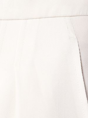 Pantalones rectos de lana Isabel Marant blanco