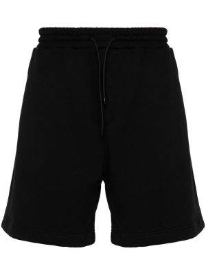 Shorts de sport en coton à imprimé Msgm