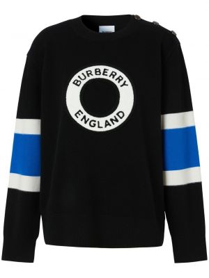Пуловер Burberry черно