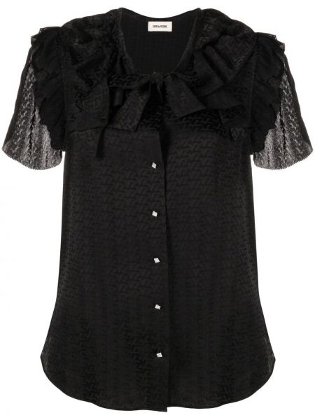 Блуза с копчета Zadig&voltaire черно