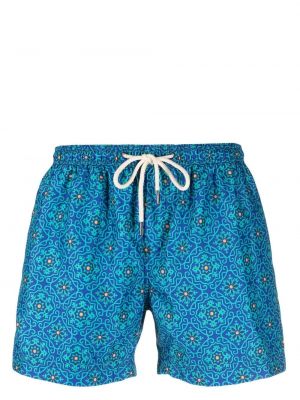 Kratke hlače s potiskom Peninsula Swimwear modra