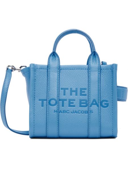Кожаная сумка Marc Jacobs синяя