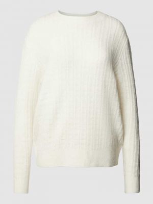 Dzianinowy sweter oversize Christian Berg Woman biały
