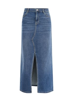 Denimnederdel We Fashion blå