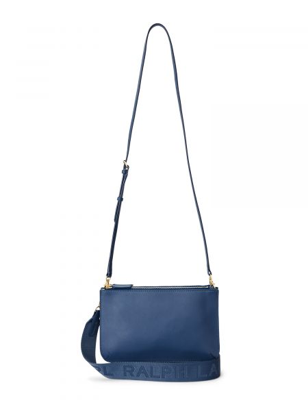 Τσάντα χιαστί Lauren Ralph Lauren μπλε