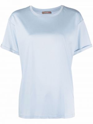 Camiseta de cuello redondo 12 Storeez azul