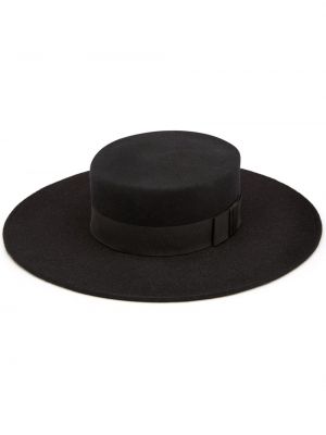 Mütze mit schleife Nina Ricci schwarz