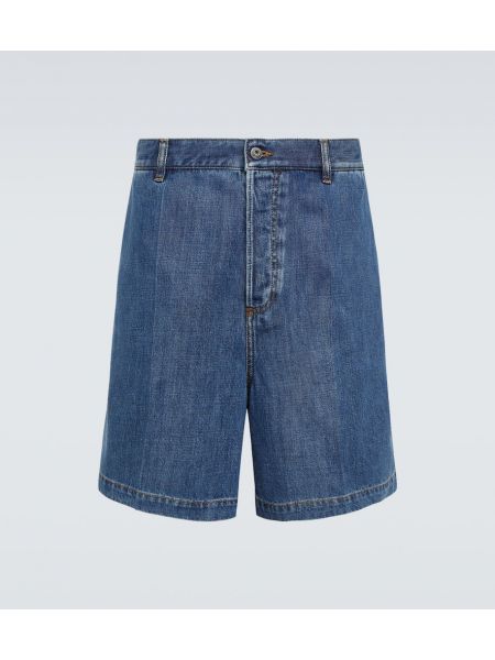 Shorts di jeans Valentino blu