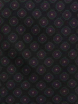 Cravate en soie à imprimé à motif géométrique Ralph Lauren Purple Label