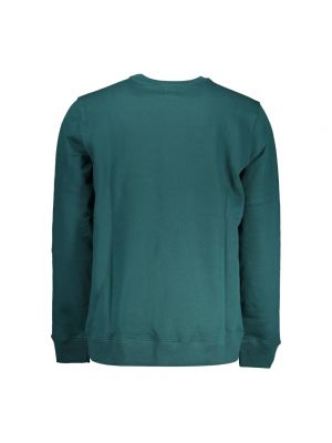 Sweter z nadrukiem Vans zielony