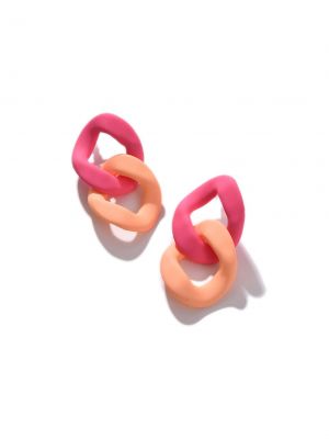 Σκουλαρίκια Sohi ροζ