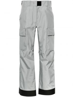 Pantalon cargo avec poches Prada gris