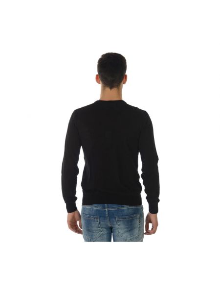 Sweter Armani Jeans czarny