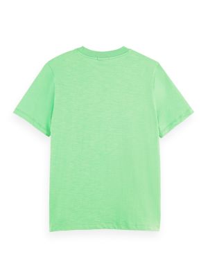 T-shirt Scotch & Soda vert